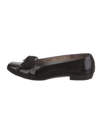 Salvatore Ferragamo Patent Leather Ballet Flats