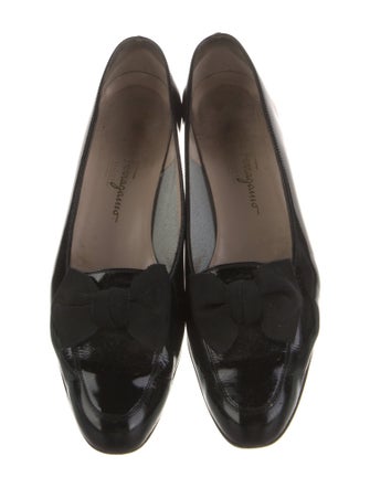 Salvatore Ferragamo Patent Leather Ballet Flats