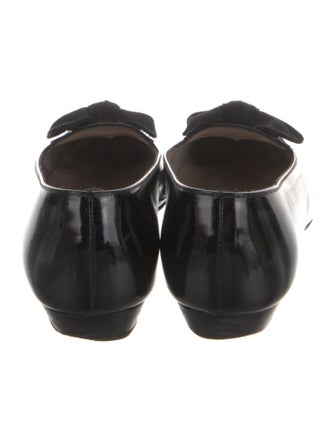 Salvatore Ferragamo Patent Leather Ballet Flats