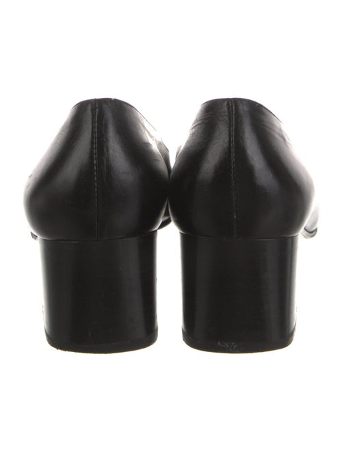 Salvatore Ferragamo Gancini Logo Leather Pumps