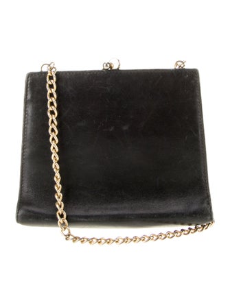 Salvatore Ferragamo Leather Evening Bag