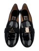 Salvatore Ferragamo Vara Bow Accent Patent Leather Loafers