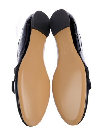 Salvatore Ferragamo Vara Bow Accent Patent Leather Loafers