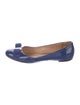 Salvatore Ferragamo Patent Leather Ballet Flats