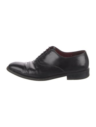 Salvatore Ferragamo Leather Oxfords