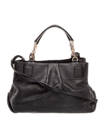 Salvatore Ferragamo Leather Top Handle Bag
