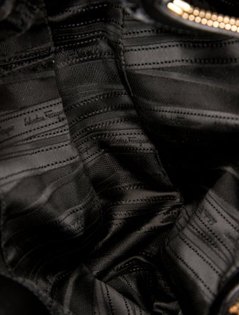 Salvatore Ferragamo Leather Top Handle Bag