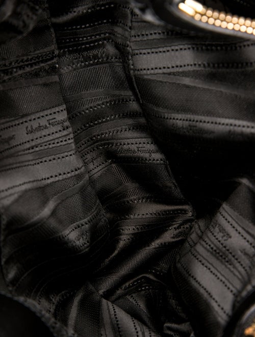 Salvatore Ferragamo Leather Top Handle Bag