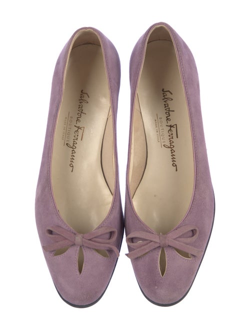 Salvatore Ferragamo Boutique Suede Flats