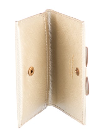 Salvatore Ferragamo Leather Compact Wallet