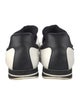 Salvatore Ferragamo Leather Graphic Print Sneakers