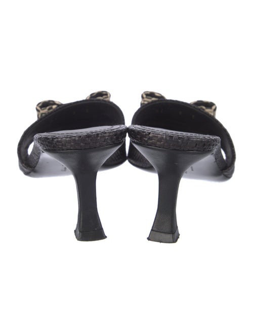 Salvatore Ferragamo Leather Slides