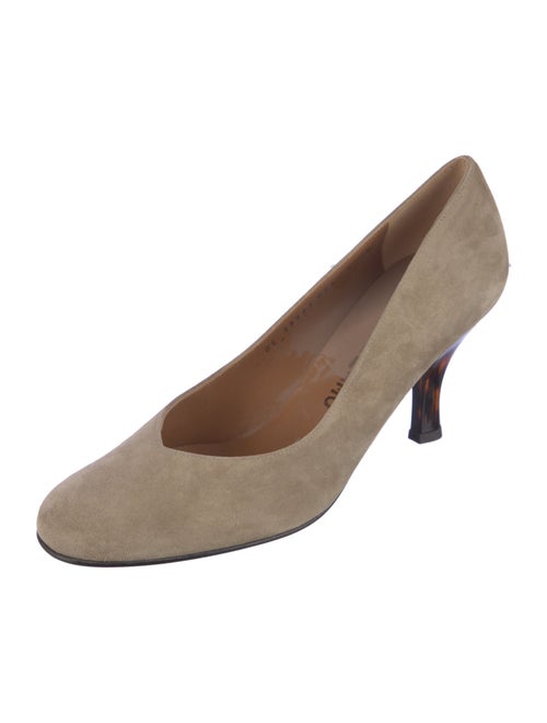 Salvatore Ferragamo Suede Pumps