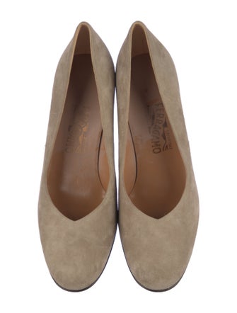 Salvatore Ferragamo Suede Pumps