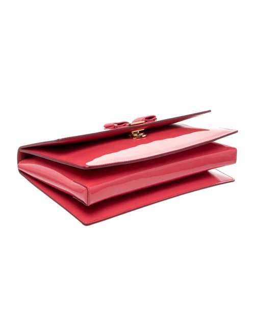 Salvatore Ferragamo Patent Leather Shoulder Bag