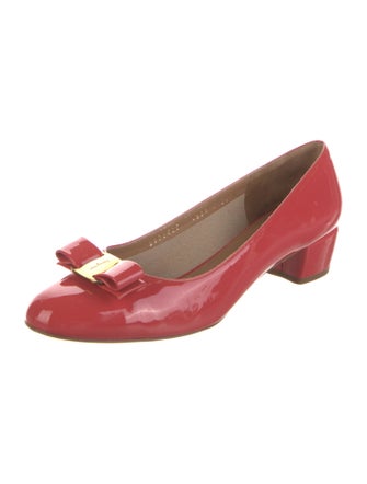 Salvatore Ferragamo Patent Leather Pumps