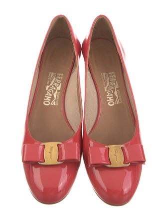 Salvatore Ferragamo Patent Leather Pumps