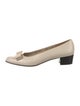 Salvatore Ferragamo Vara Bow Accent Leather Pumps