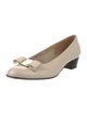 Salvatore Ferragamo Vara Bow Accent Leather Pumps