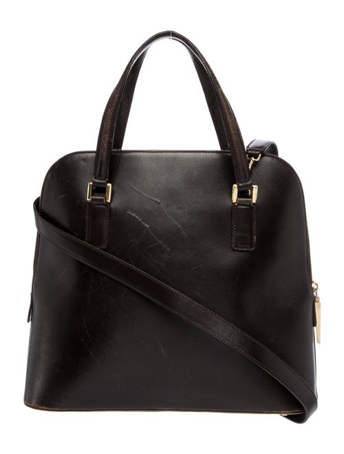 Salvatore Ferragamo Leather Top Handle Bag