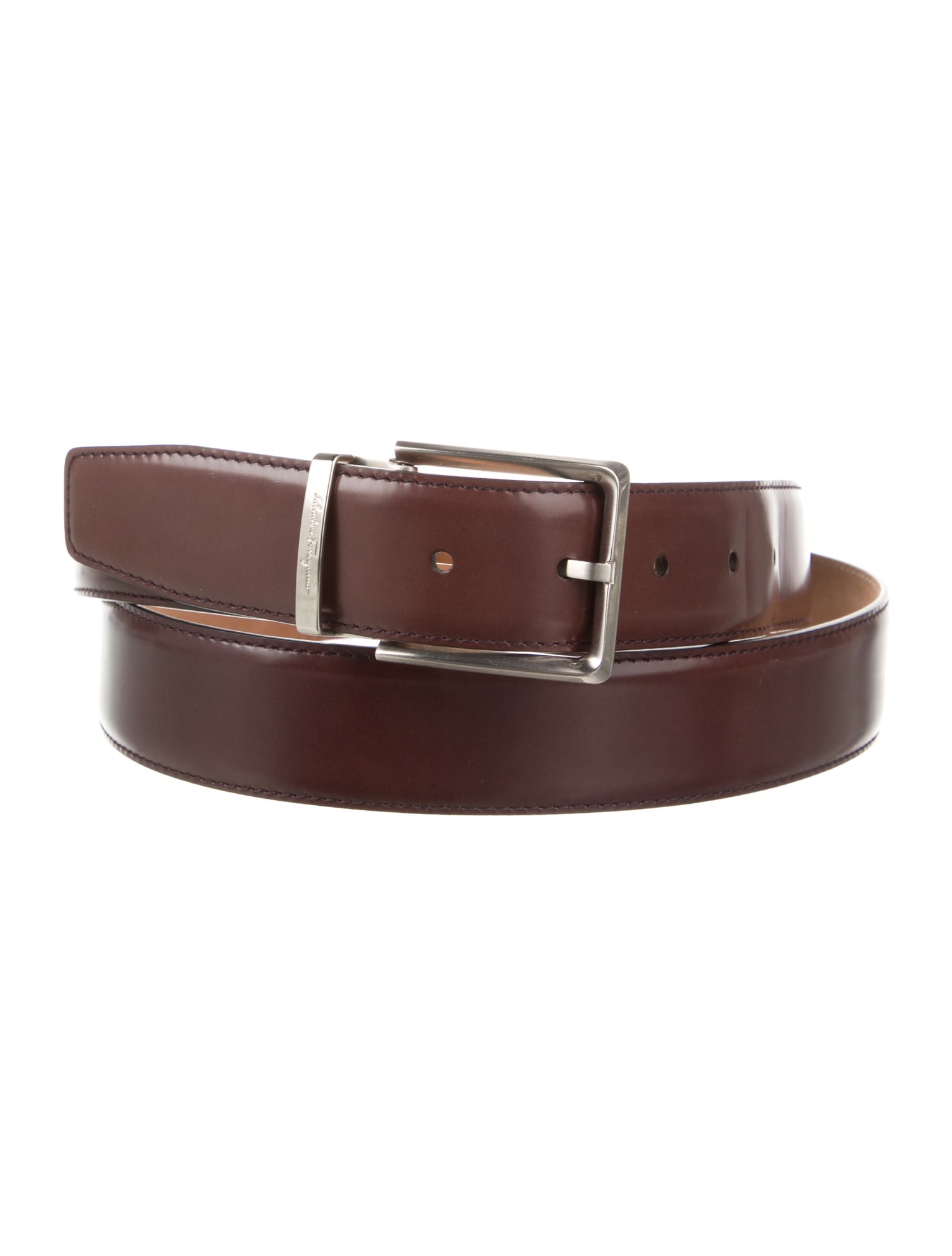 Salvatore Ferragamo Patent Leather Belt