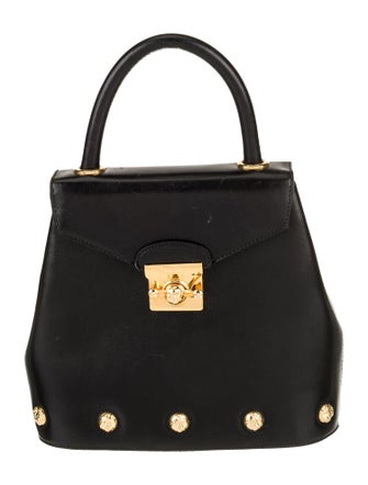 Salvatore Ferragamo Leather Top Handle Bag
