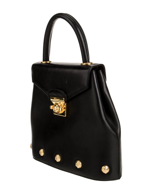 Salvatore Ferragamo Leather Top Handle Bag
