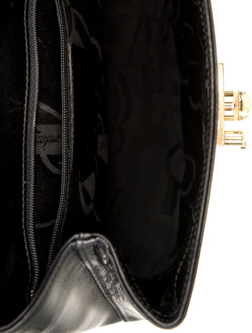 Salvatore Ferragamo Leather Top Handle Bag