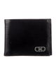 Salvatore Ferragamo Gancini Logo Leather Bifold Wallet