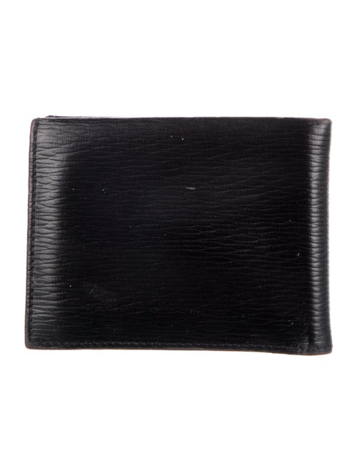 Salvatore Ferragamo Gancini Logo Leather Bifold Wallet