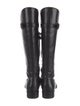 Salvatore Ferragamo Leather Riding Boots