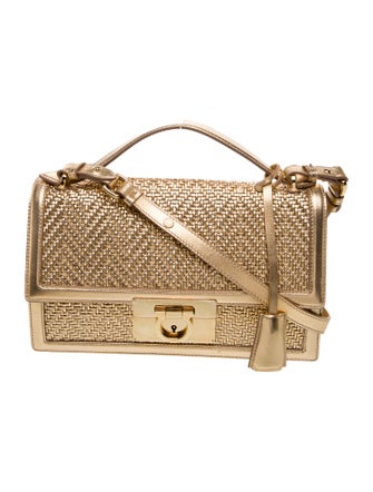 Salvatore Ferragamo Leather Shoulder Bag