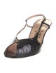 Salvatore Ferragamo Snakeskin Slingback Pumps