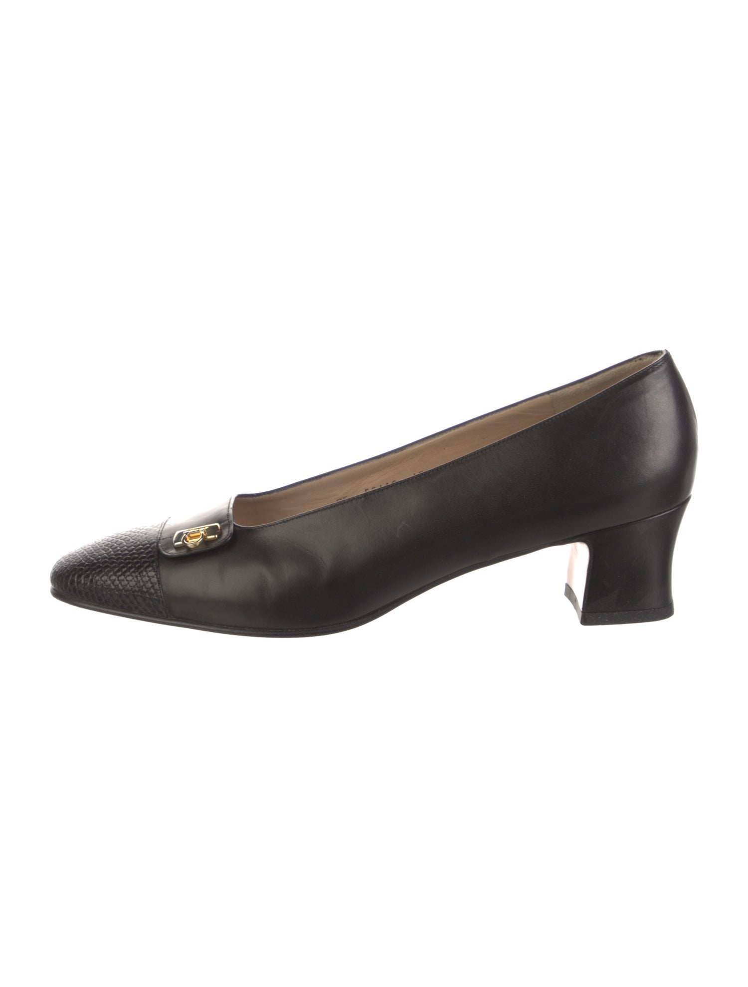 Salvatore Ferragamo Leather Pumps