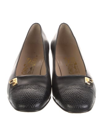 Salvatore Ferragamo Leather Pumps
