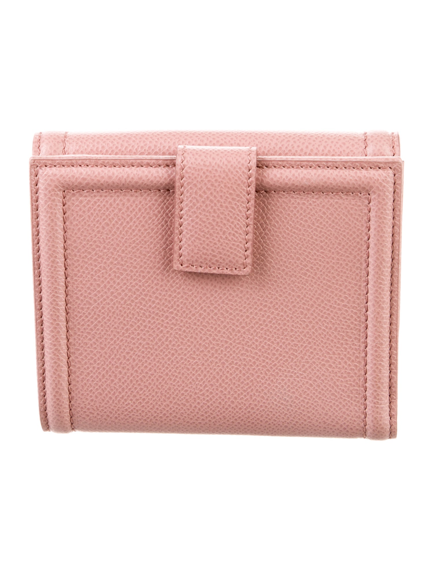 Salvatore Ferragamo Leather Compact Wallet