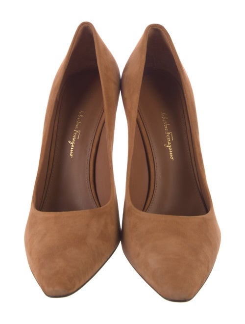 Salvatore Ferragamo Suede Pumps