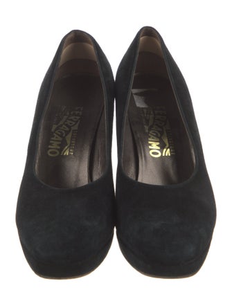 Salvatore Ferragamo Suede Pumps
