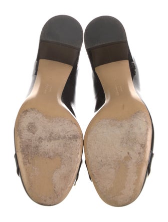 Salvatore Ferragamo Gancini Logo Patent Leather Pumps