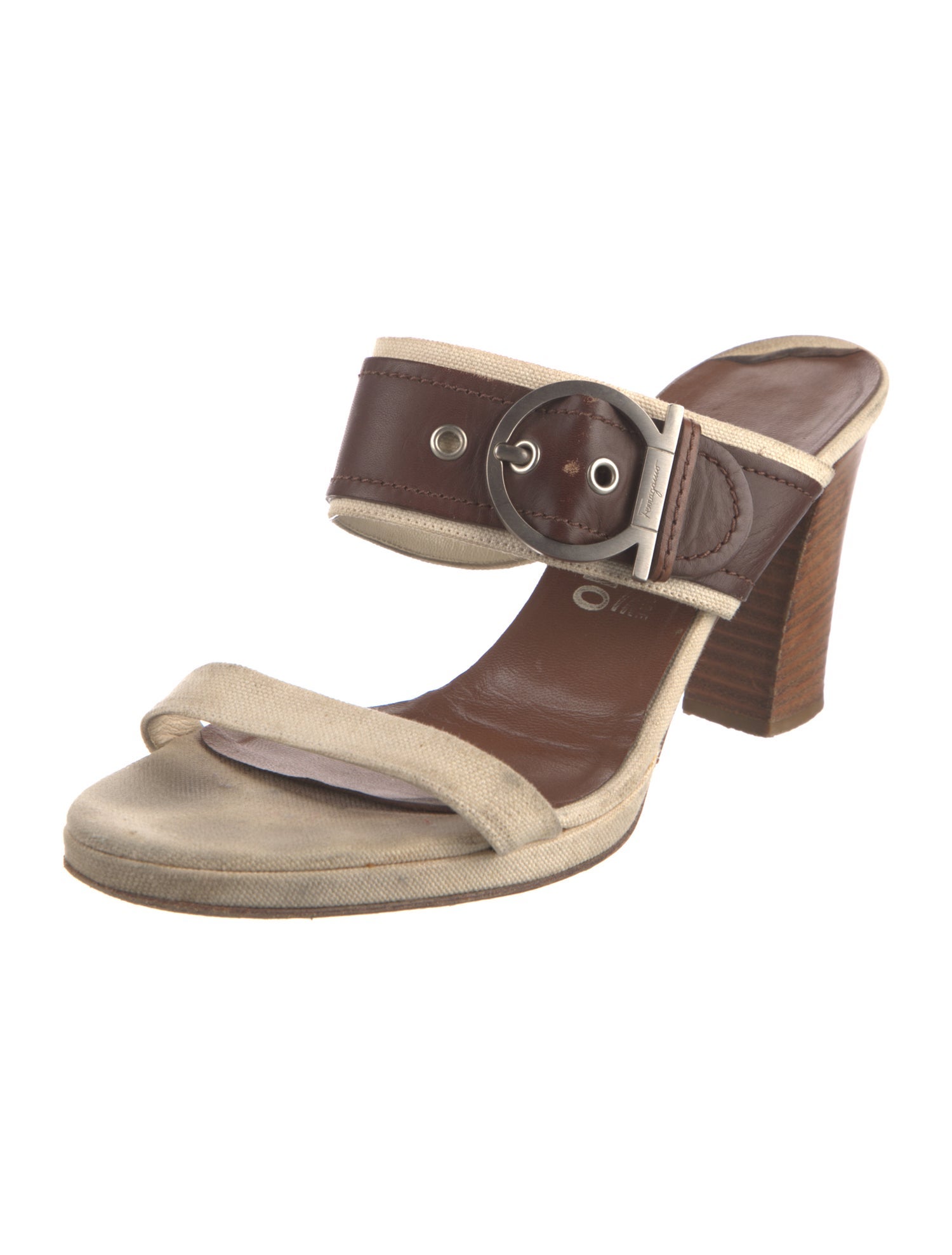 Salvatore Ferragamo Printed Slides