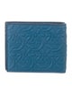 Salvatore Ferragamo Leather Printed Bifold Wallet