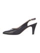 Salvatore Ferragamo Leather Slingback Pumps
