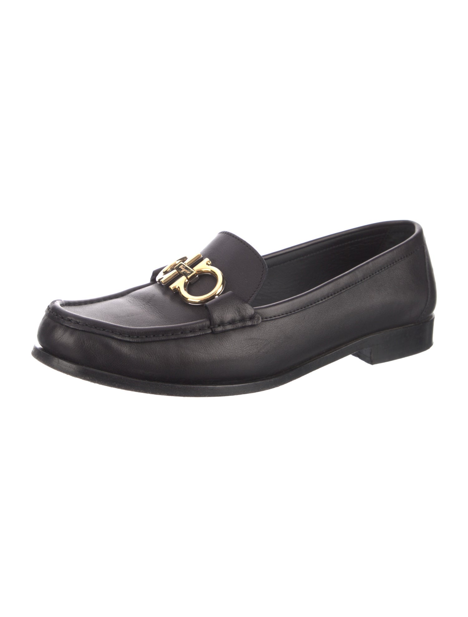 Salvatore Ferragamo Leather Loafers