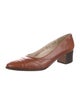 Salvatore Ferragamo Leather Pumps