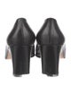 Salvatore Ferragamo Leather Bow Accents Pumps