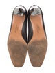 Salvatore Ferragamo Leather Bow Accents Pumps