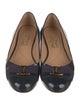 Salvatore Ferragamo Vara Bow Accent Patent Leather Ballet Flats