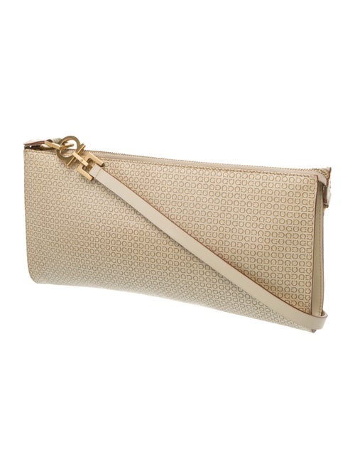 Salvatore Ferragamo Canvas Shoulder Bag