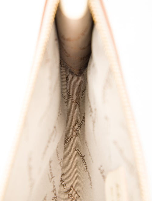 Salvatore Ferragamo Canvas Shoulder Bag