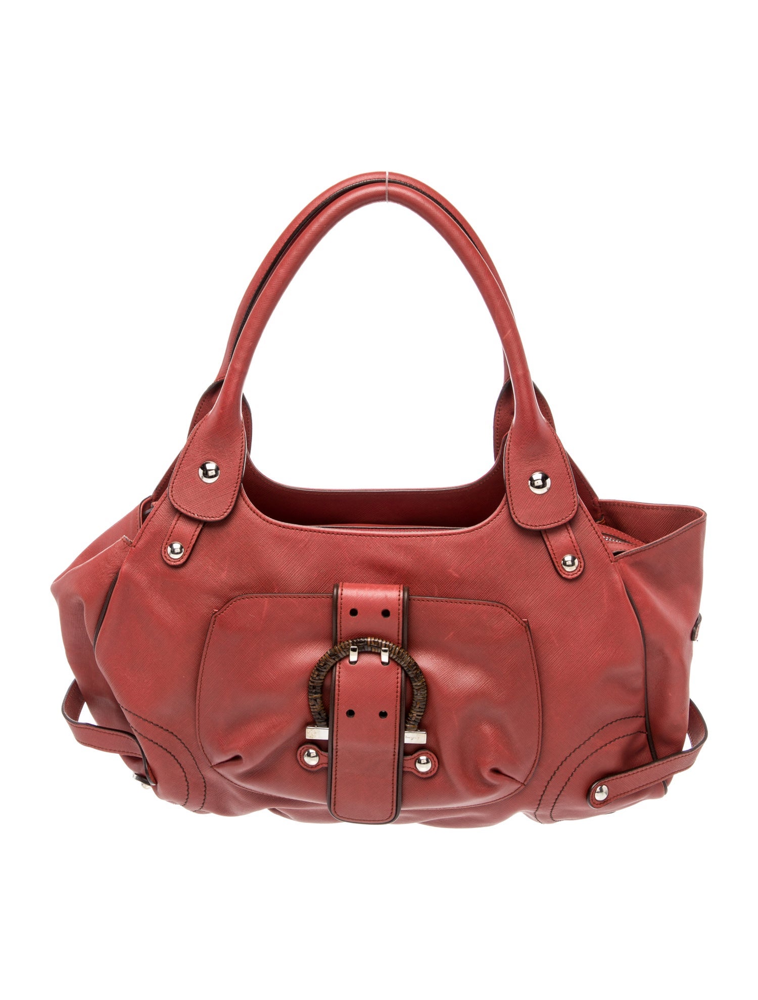 Salvatore Ferragamo Leather Shoulder Bag